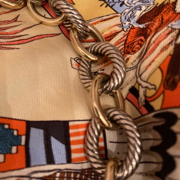 David Yurman oval link necklace - Picture 4 of 8